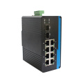 1000m Telecommunication Devices DIN-Rail Industrial Grade Poe Media Converter